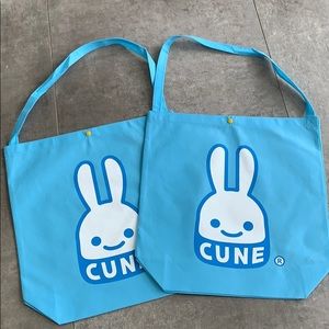 1 CUNE Shoulder tote bag NWOT